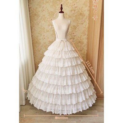 Sentaro Frost Sugar Fishbone Regulable Petticoat with Multiple Length Options(Reservation/Full Payment Without Shipping)